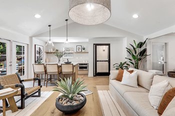 Clubhouse Interior at Caveness Farms Apartments, North Carolina 